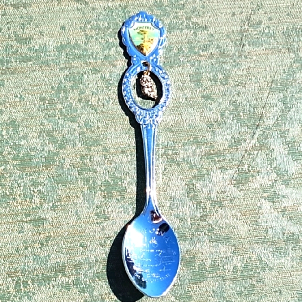 Decorative Silver Souvenir Spoon